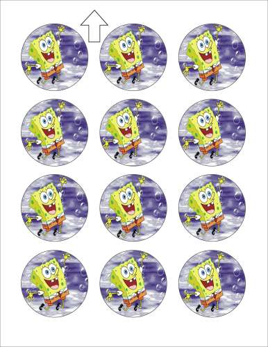 Spongebob Cupcake Images - Click Image to Close